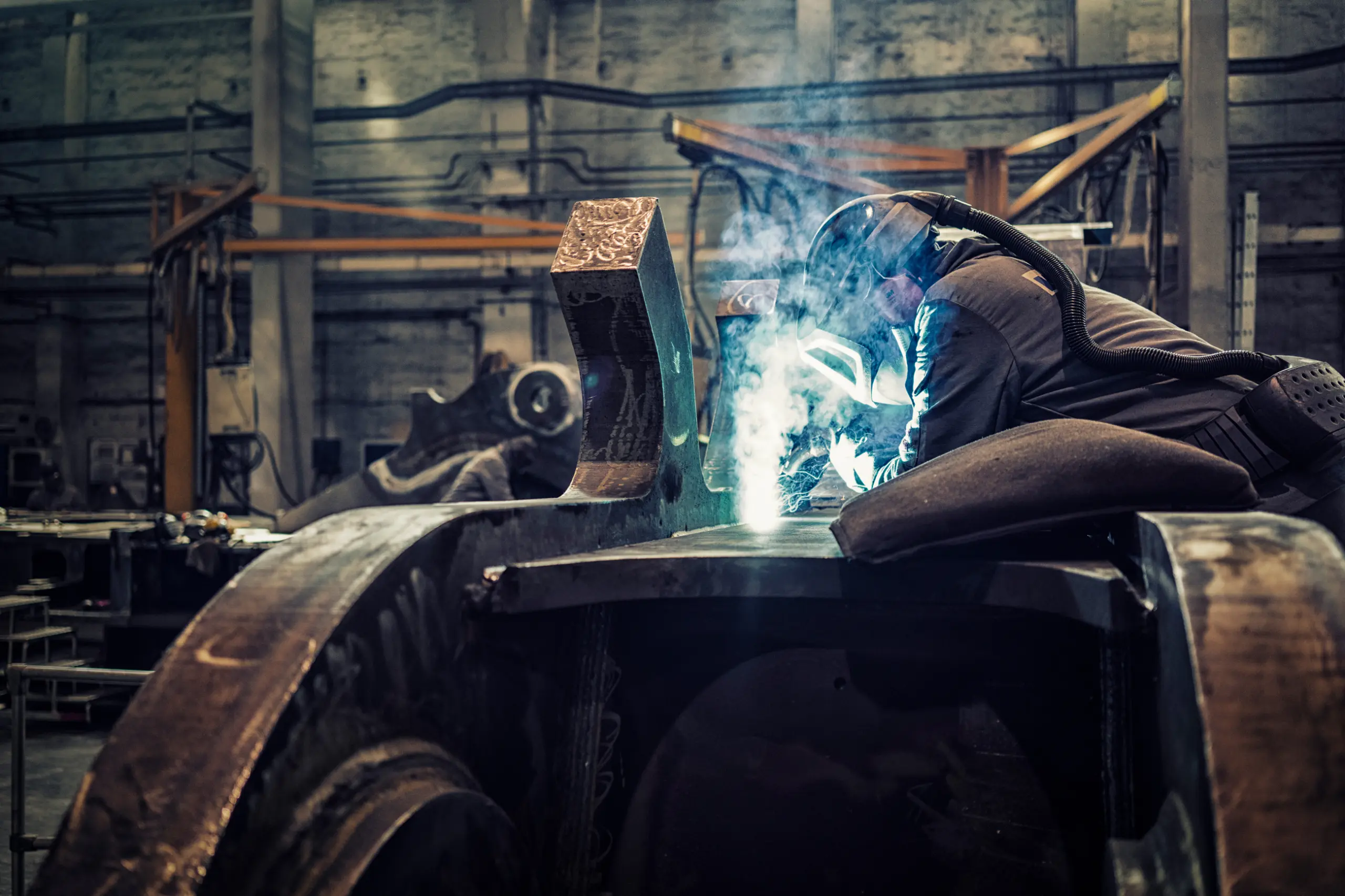 documentary photo of industrial production facility